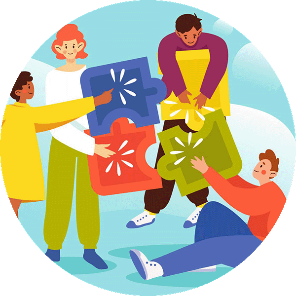 People working together